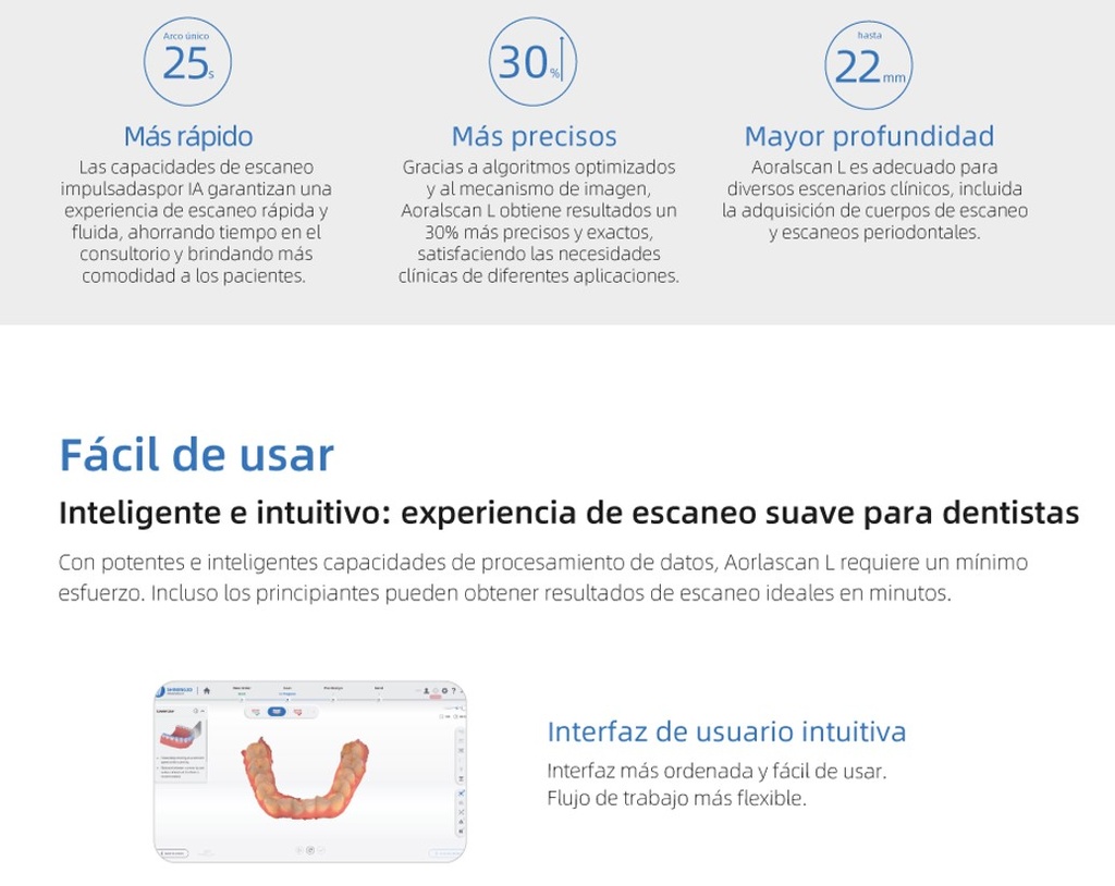 Scanner intraoral Aoralscan 3 -Shining 3D