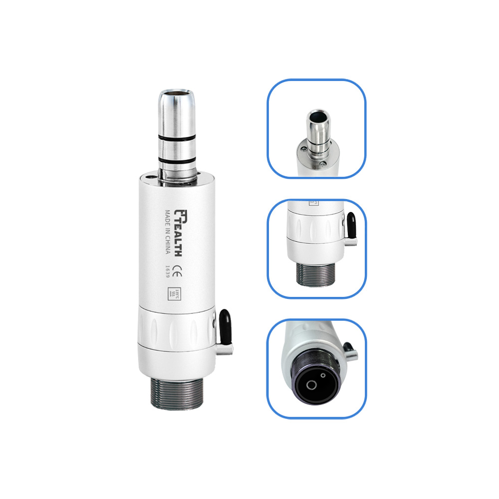 
Kit Estudiantes (T-05-B2) - Turbina Push 3 spray + Contra ángulo Push + Micromotor Neumático - TEALTH