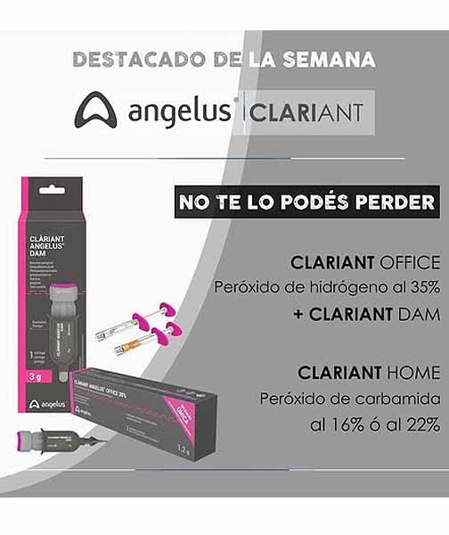 Blanqueador Ambulatorio Peróxido Carbamida - Clariant Home - Angelus