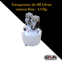 Compresor Medial Shield de 40 Litros - 1.1 Hp