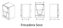 Fresadora Chairside  Húmeda. EASY  LINE - E4 - vhf