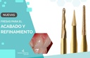 Fresa de carburo redonda extra larga CB1.316 - VERDENT