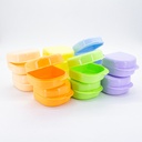 Caja / box para placas/ ortodoncia/ protesis con espejo DB02 - x unidad -  Cotisen