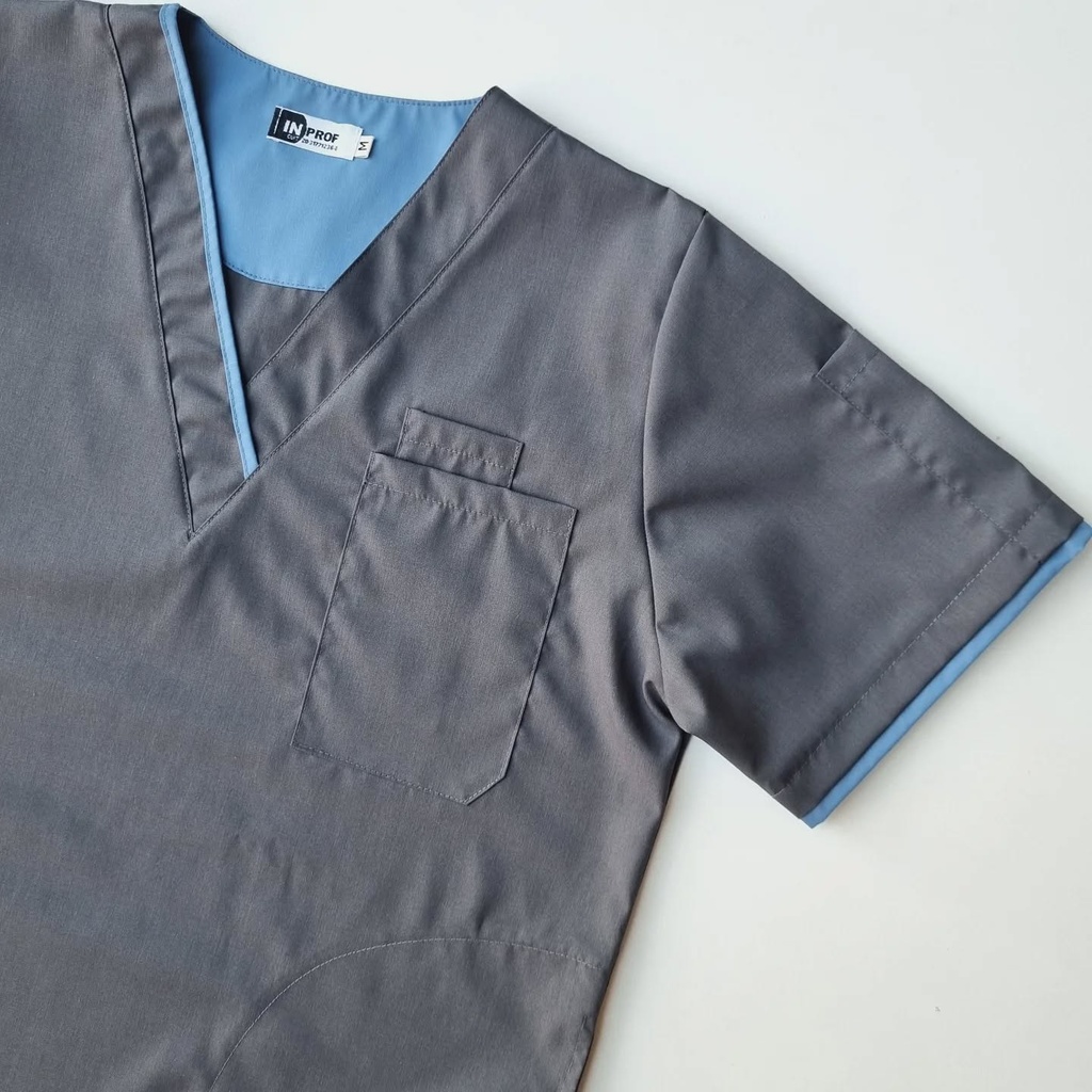 Ambo Milo Gris - Pantalón y Chaquetilla - Masculino - Inprof