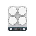 Agitador magnético de 4  posiciones con calefacción  independiente. Mod. BST 2022 - Biosmartest