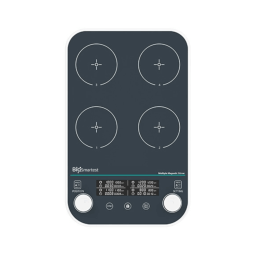 Agitador Magnético de 4  Posiciones - MMS-4Max - Biosmartest