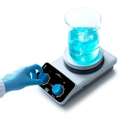 Agitador magnético con  calefacción hasta 310°C y  15 litros. Modelo ARE 5 - Velp