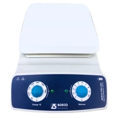 Agitador magnético con  calefacción y placa cerámica.  Modelo HSC-400 - Boeco