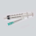 Jeringa Luer Slip con Aguja   Latex Free - Euromix