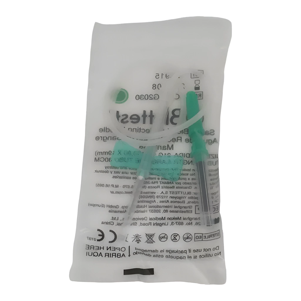 Aguja Mariposa / Butterfly  Pericraneal - PRP 21Gx3/4 -  x 1 unidad - Bluttest