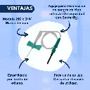 Aguja Mariposa / Butterfly  PRP con cierre de seguridad 21Gx1” - x 1 unidad - Weigao