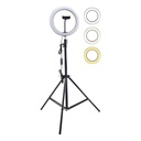 LED Anular Satellite A-MK10 con 3 Soportes + Tripode de 2.10 m