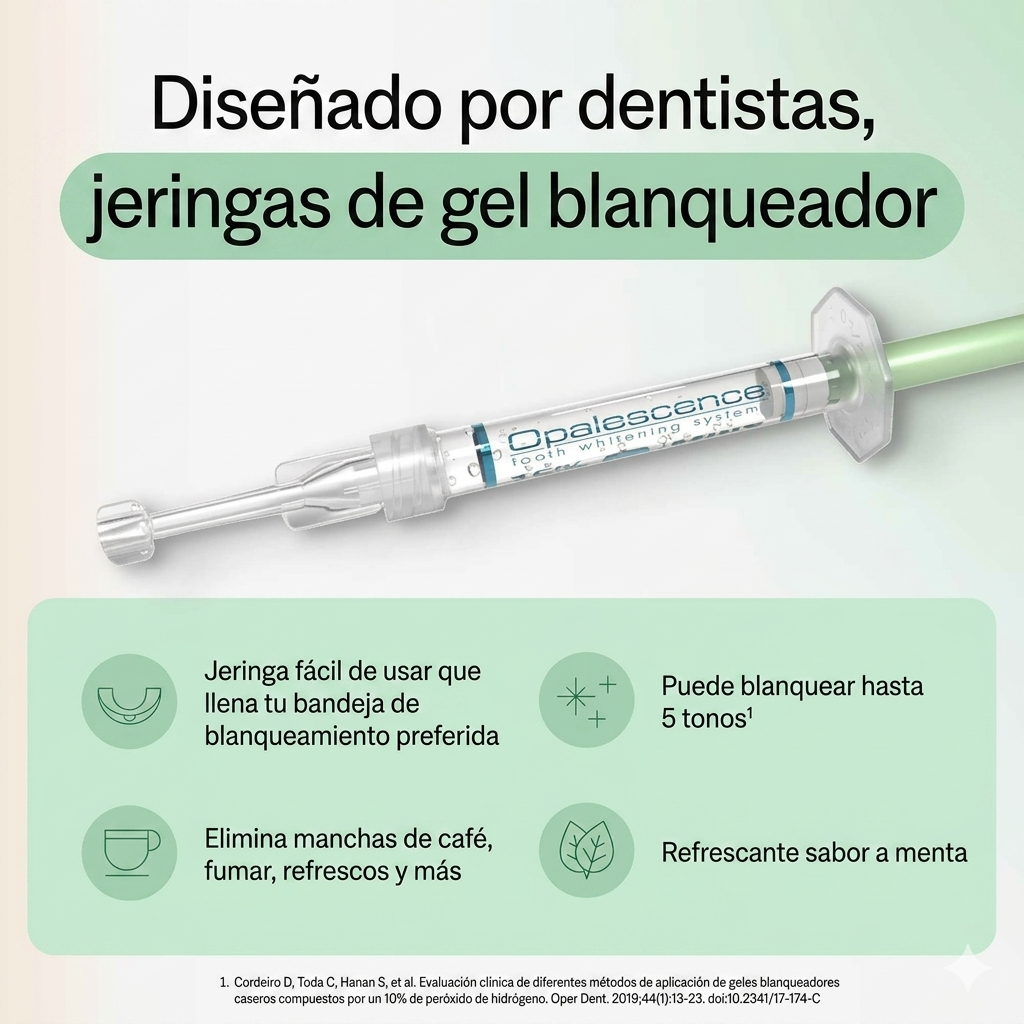 Blanqueador   OPALESCENCE PF Mint -  Per. de  Carbamida - 2 unidades - Ultradent