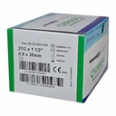 Agujas al vacío de recolección múltiple - 21G x 1 1/2” (38mm) - Chiravac