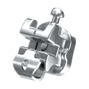 Bracket U-Clip - Autoligante Roth - Slot 0,22 - 1 caso - ORTHOMETRIC