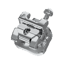 Bracket U-Clip - Autoligante- Interactive - MBT , Slot 0,22 - 1 caso - ORTHOMETRIC 