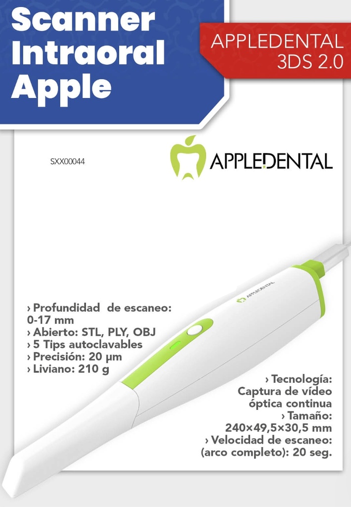 Escaner Scanner Metismile - 3D Facial - Shining 3D