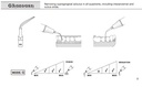 Tips Perio para  cavitadores ultrasonico modelos  “G” - Woodpecker