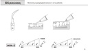 Tips Perio para  cavitadores ultrasonico modelos  “G” - Woodpecker