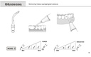 Tips Perio para  cavitadores ultrasonico modelos  “G” - Woodpecker