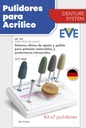 Kit de pulido acrílico HP125 - EVE