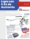 Lupa 3.5X armazon plástico - GL4 - Amtech