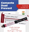 Cemento de resina Dual Fusion Ultra DC curado dual - Automix - Prevest