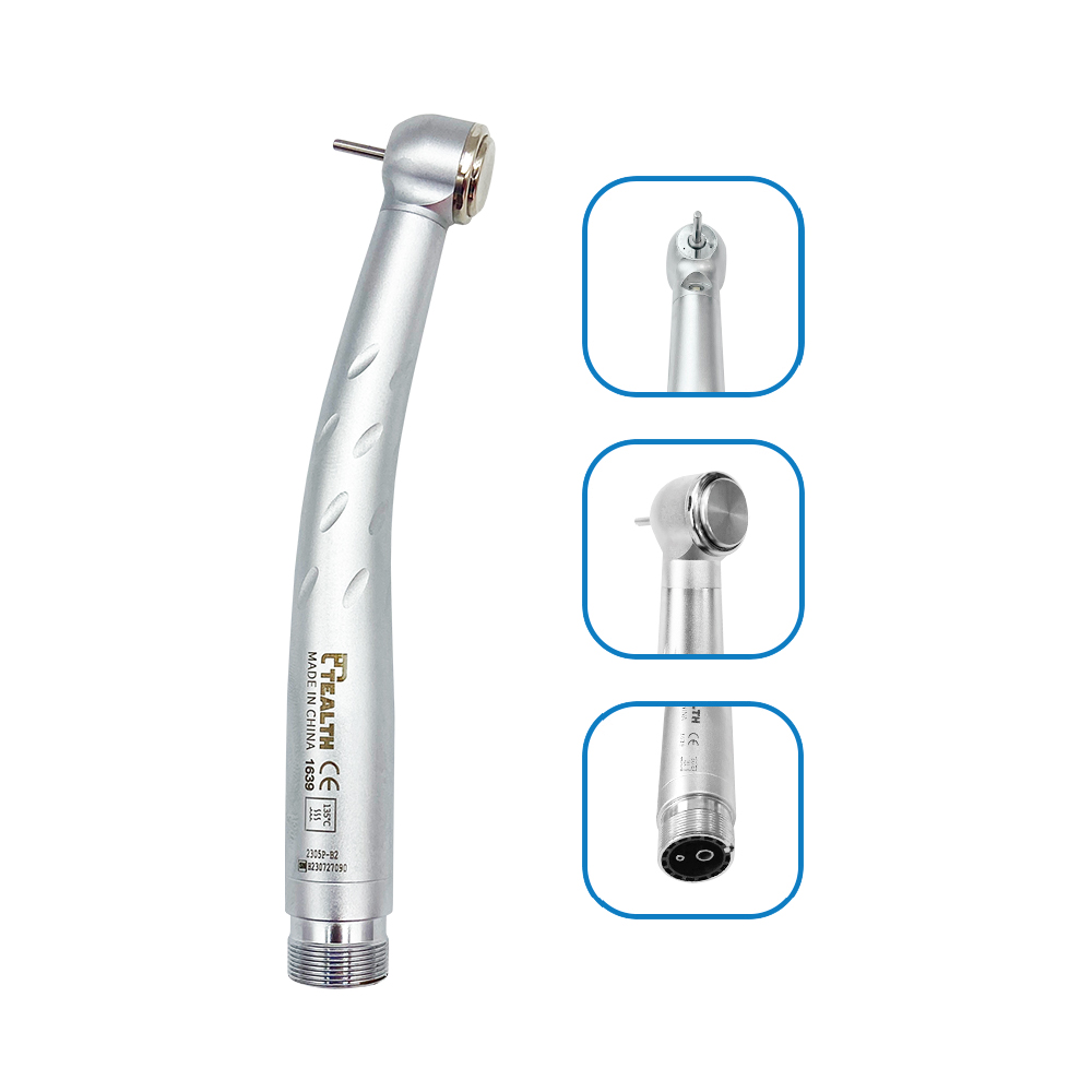 Kit Estudiantes (T-03-B2) - Turbina Push 1 spray + Contra ángulo Push + Micromotor Neumático. TEALTH