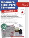Ionómero GC FUJI plus 1-1 Cementación, reforzado autocurado, Avió - GC FUJI