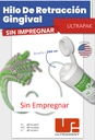 Hilo de retracción / retractor gingival ULTRAPACK Sin Epinefrina - Ultradent