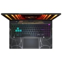 Notebook Gamer MSI Cyborg 15 B2RWFKG-259US Intel Core 7 240H Pantalla Full HD 15.6" / 16GB de RAM / 512GB SSD / Win11Home / GeForce RTX5060 8GB - Translucent Negro (Inglés)- MSI
