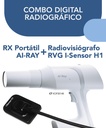 Equipo de Rayos  portatil Ai Ray - DTE y RVG I-SENSOR H1 - DTE
