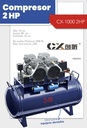 Compresor CX-1000 - 60 Litros - 2 HP - CX 
