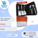 Juego de Forceps p/ Niños x 5 - Belkys