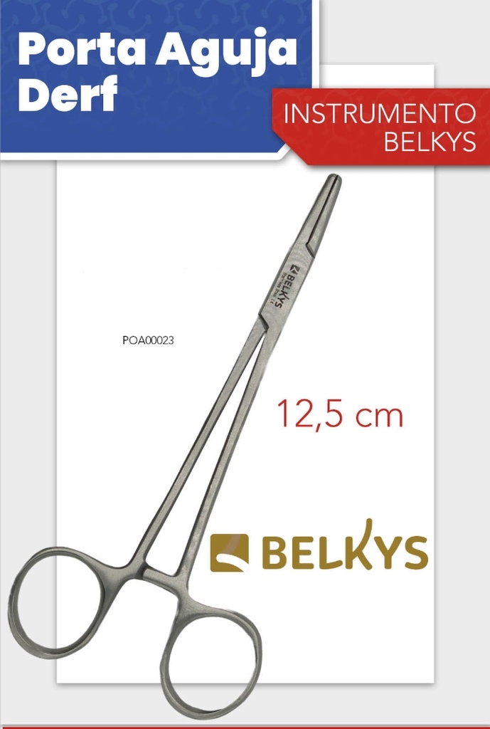 Pinza Porta Agujas - Belkys