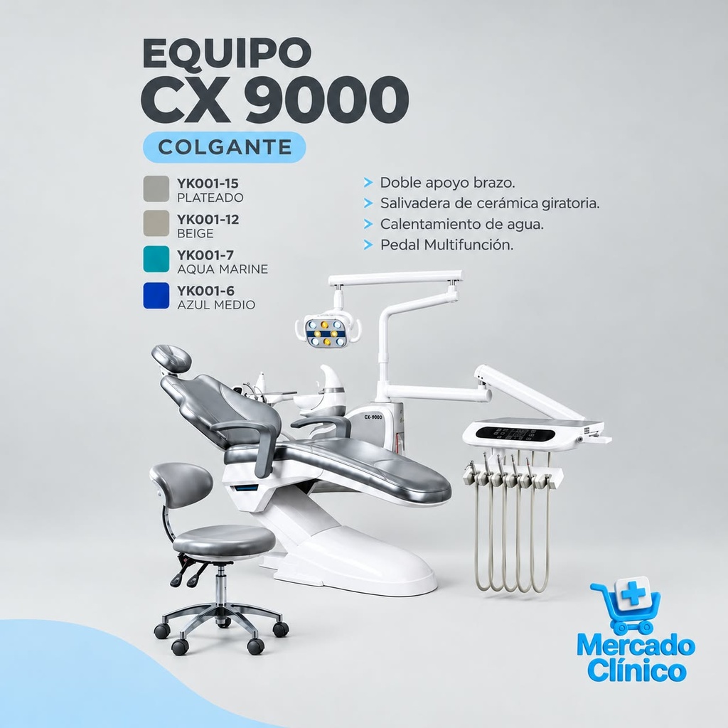 Equipo Sillón Dental CX9000- Colgante - CX 