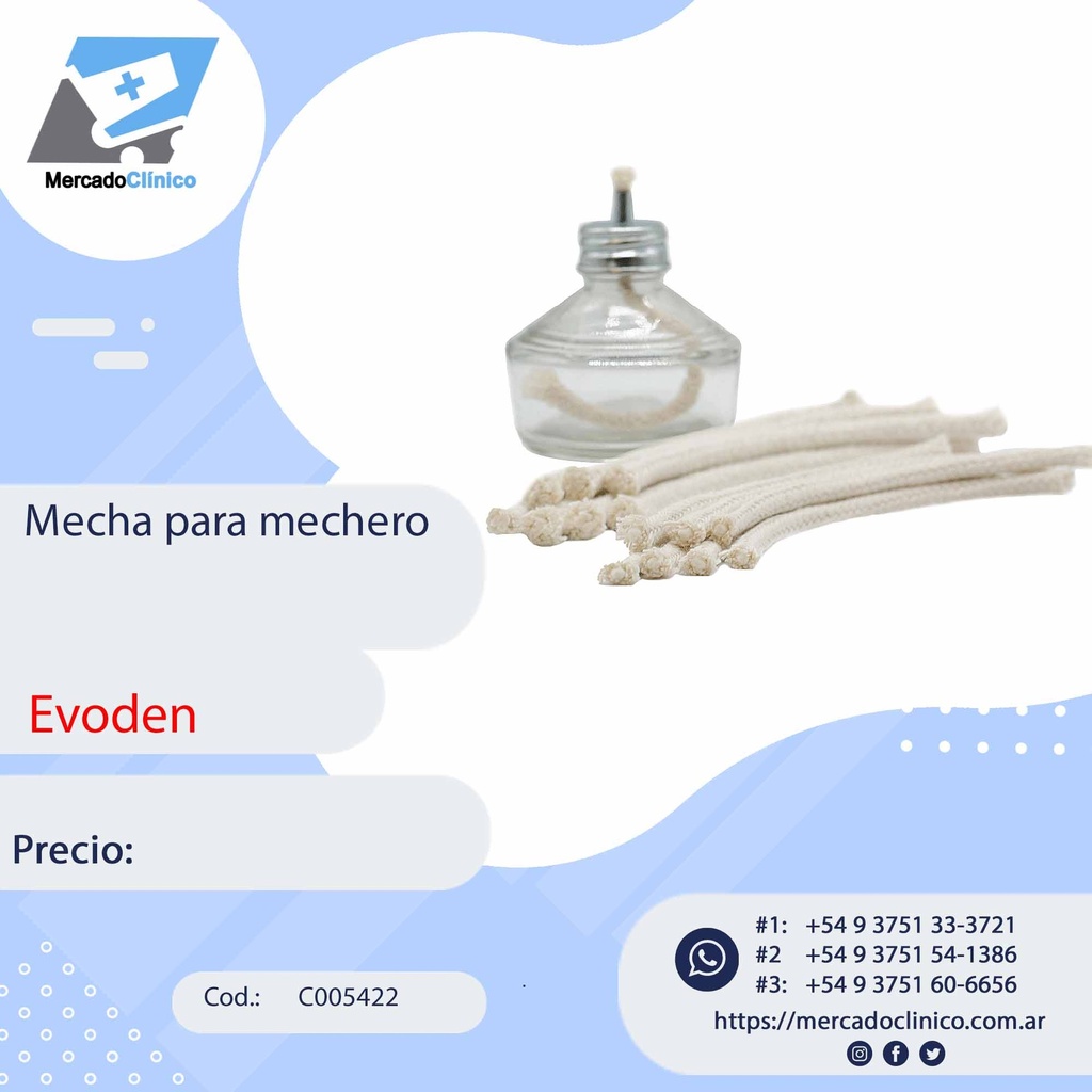 Mecha para mechero - EVODEN