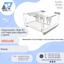 Organizador Slide B1, con tapa, para algodón y gasas - VEESLIDE