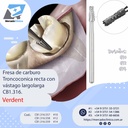 Fresa de carburo redonda extra larga CB1.316 - VERDENT (copia)