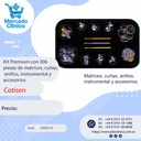 Kit Premium con 306 piezas de matrices, cuñas, anillos, instrumental y accesorios - COTISEN