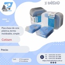 Placa base de cera plástica, termomoldeable, simple - Cotisen