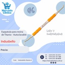 Espátula Composite Titanio #6 - Mango Anatómico siliconado - Lado y Condensador - Indusbello