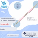 Espátula Composite Titanio #11 - Mango Anatómico siliconado - Frente y Condensador - Indusbello