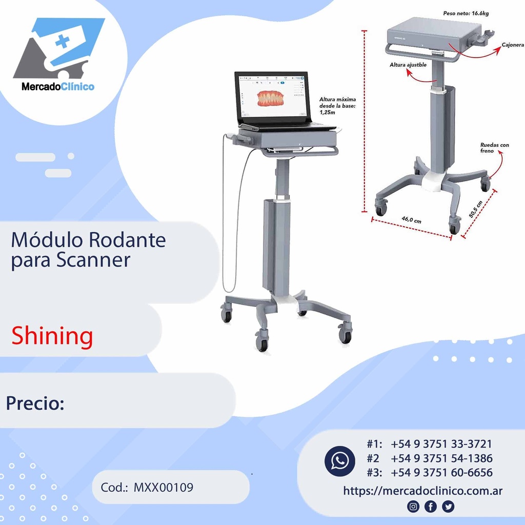 Módulo Rodante Para Scanner 