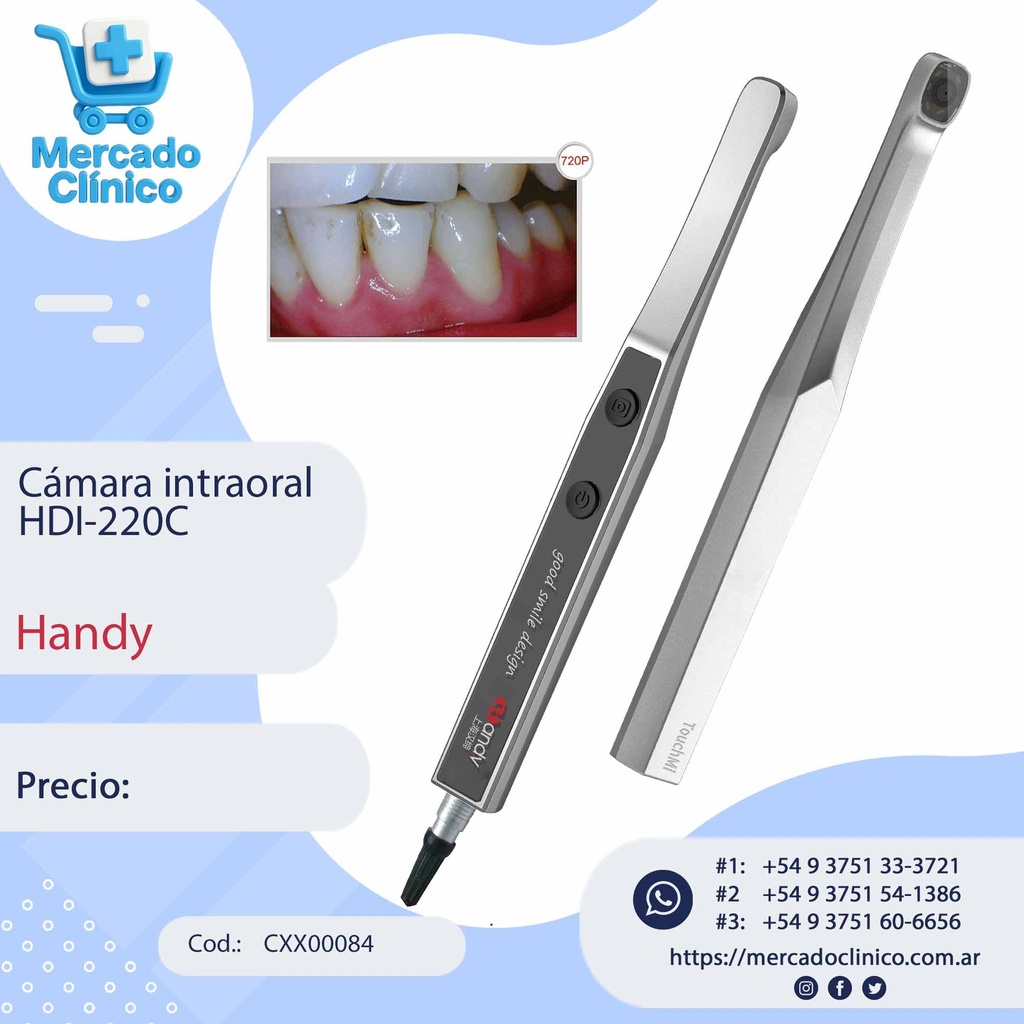 Cámara intraoral HDI-220C - Andy