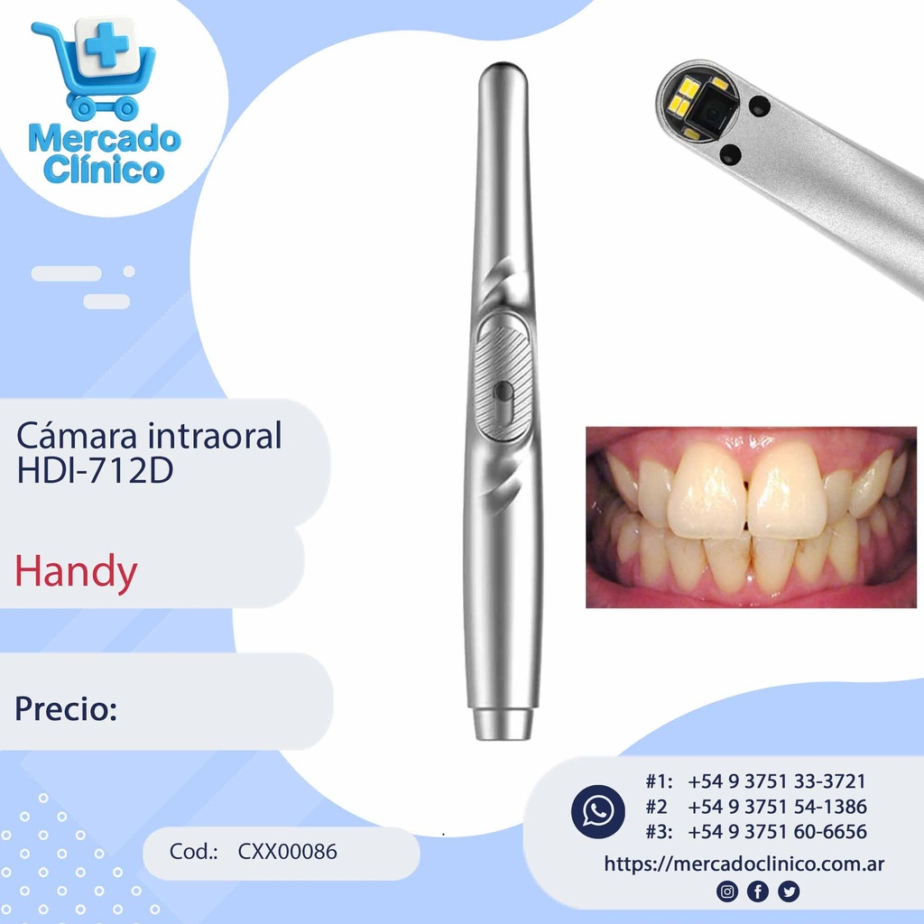 Cámara intraoral HDI-712D - Andy