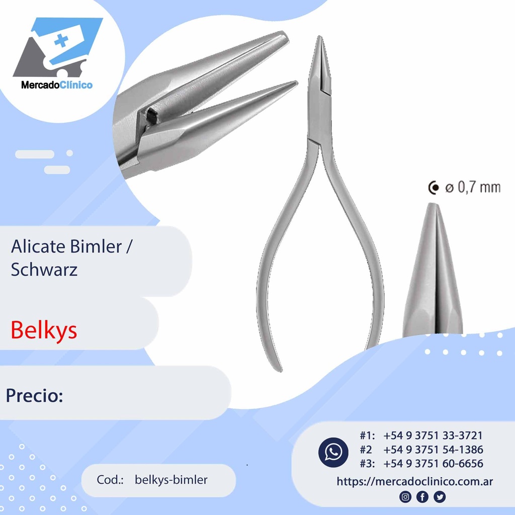 Alicate Corte Ligadura - Belkys (copia)
