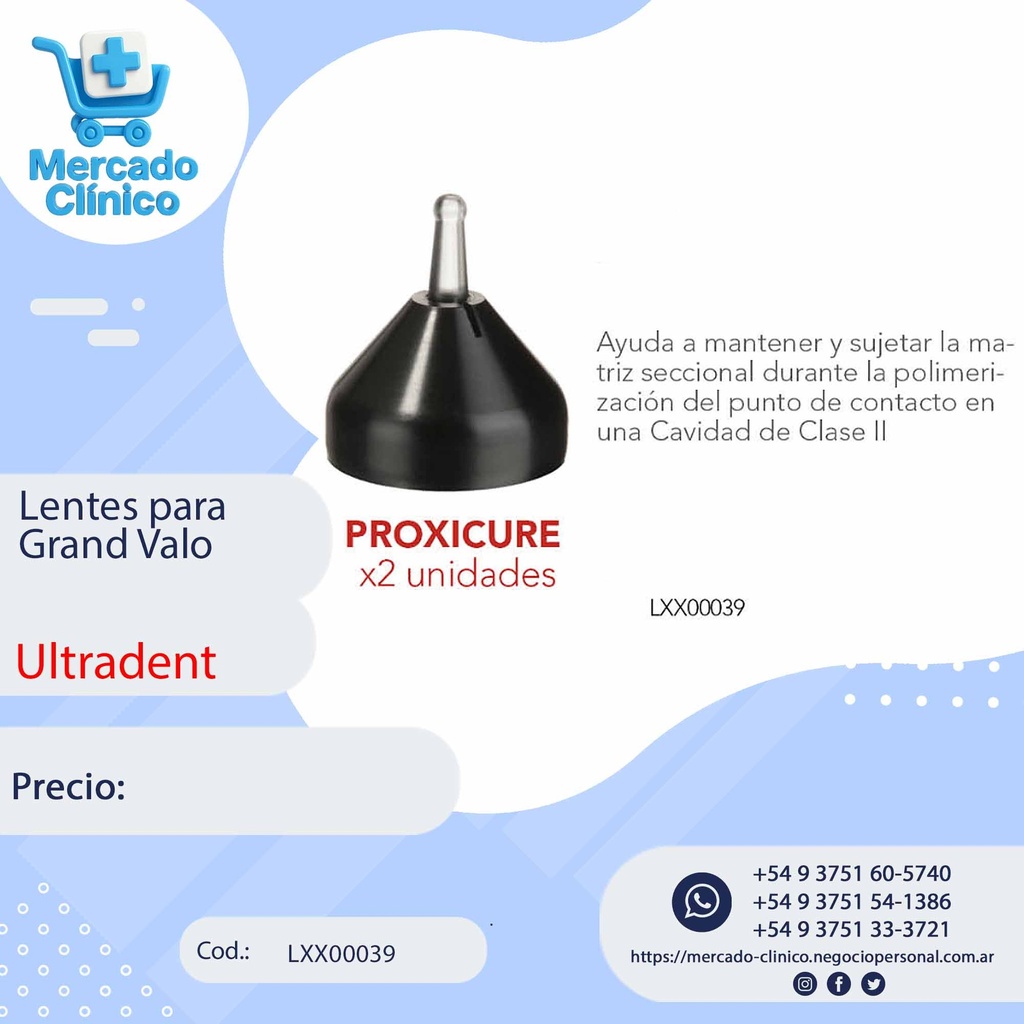 Lentes para Grand Valo - Pointcure - Ultradent (copia)