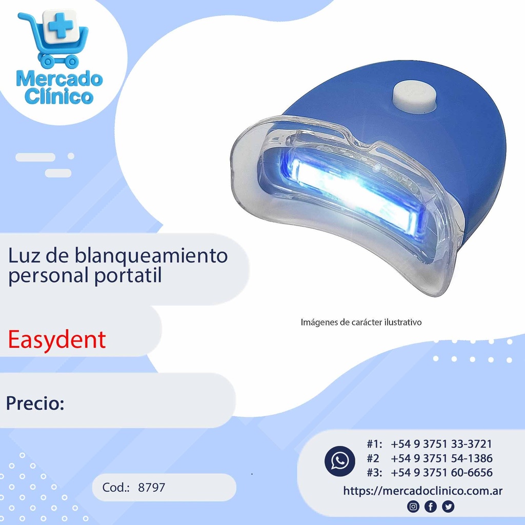 Luz de blanqueamiento personal portátil - Easydent