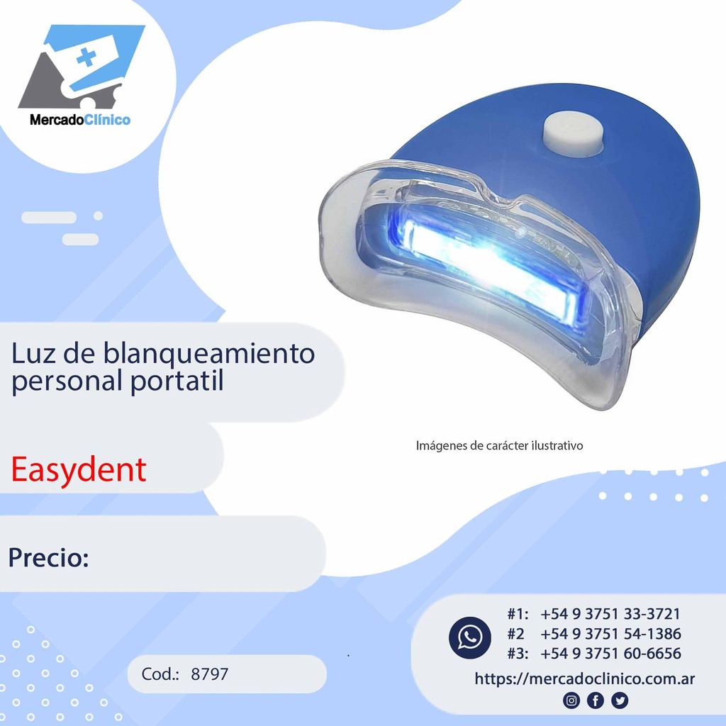 Luz de blanqueamiento personal portátil - Easydent